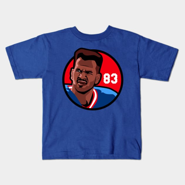 Andre Reed Logo Kids T-Shirt by Carl Cordes